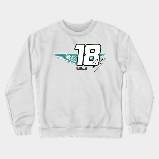 Formula 1 - Lance Stroll Number. Crewneck Sweatshirt by Tad